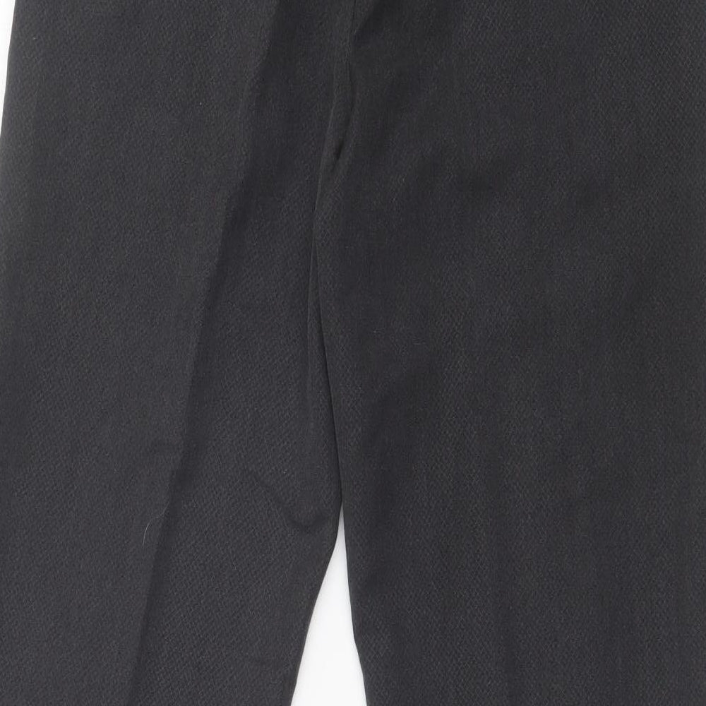 M&S  Womens Grey Animal Print  Trousers  Size 8 L26 in