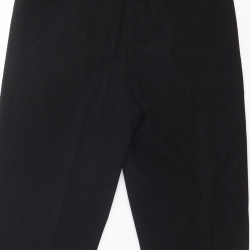CLASSIC WOMAN Womens Black   Trousers  Size 12 L26 in