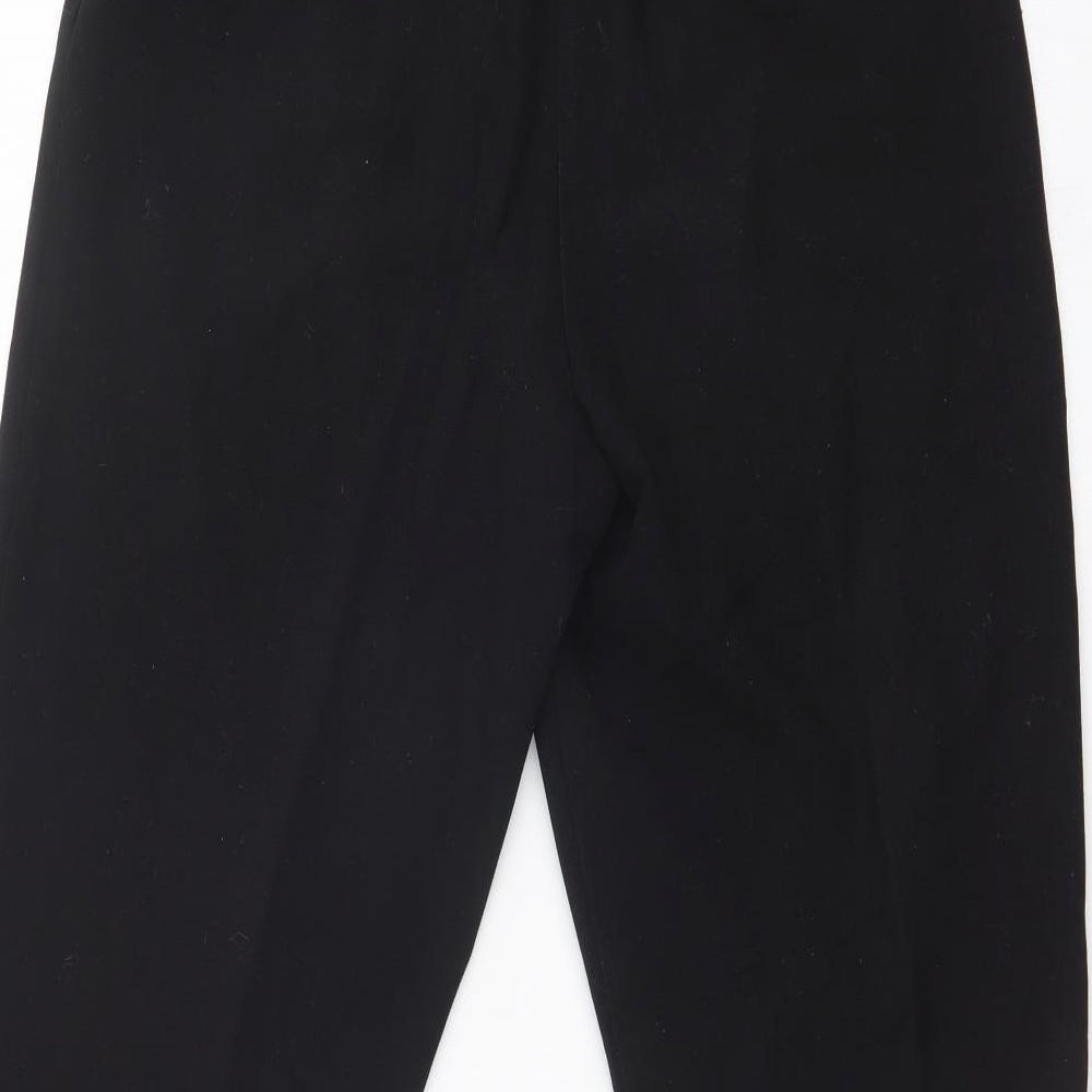 CLASSIC WOMAN Womens Black   Trousers  Size 12 L26 in