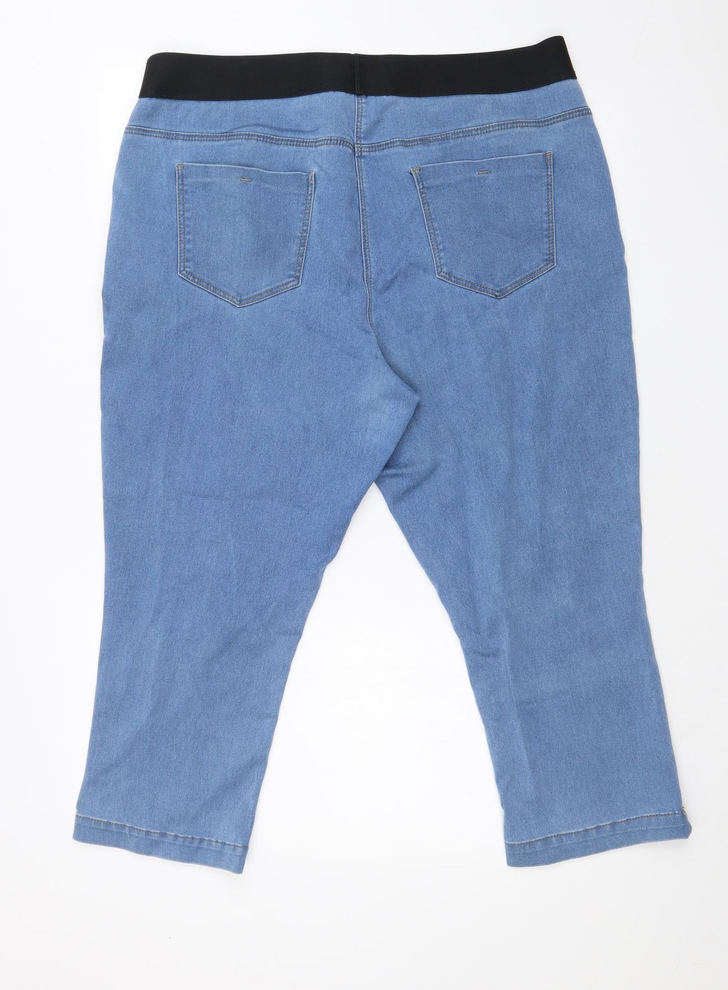 George Womens Blue   Cropped Jeans Size 20 L21 in