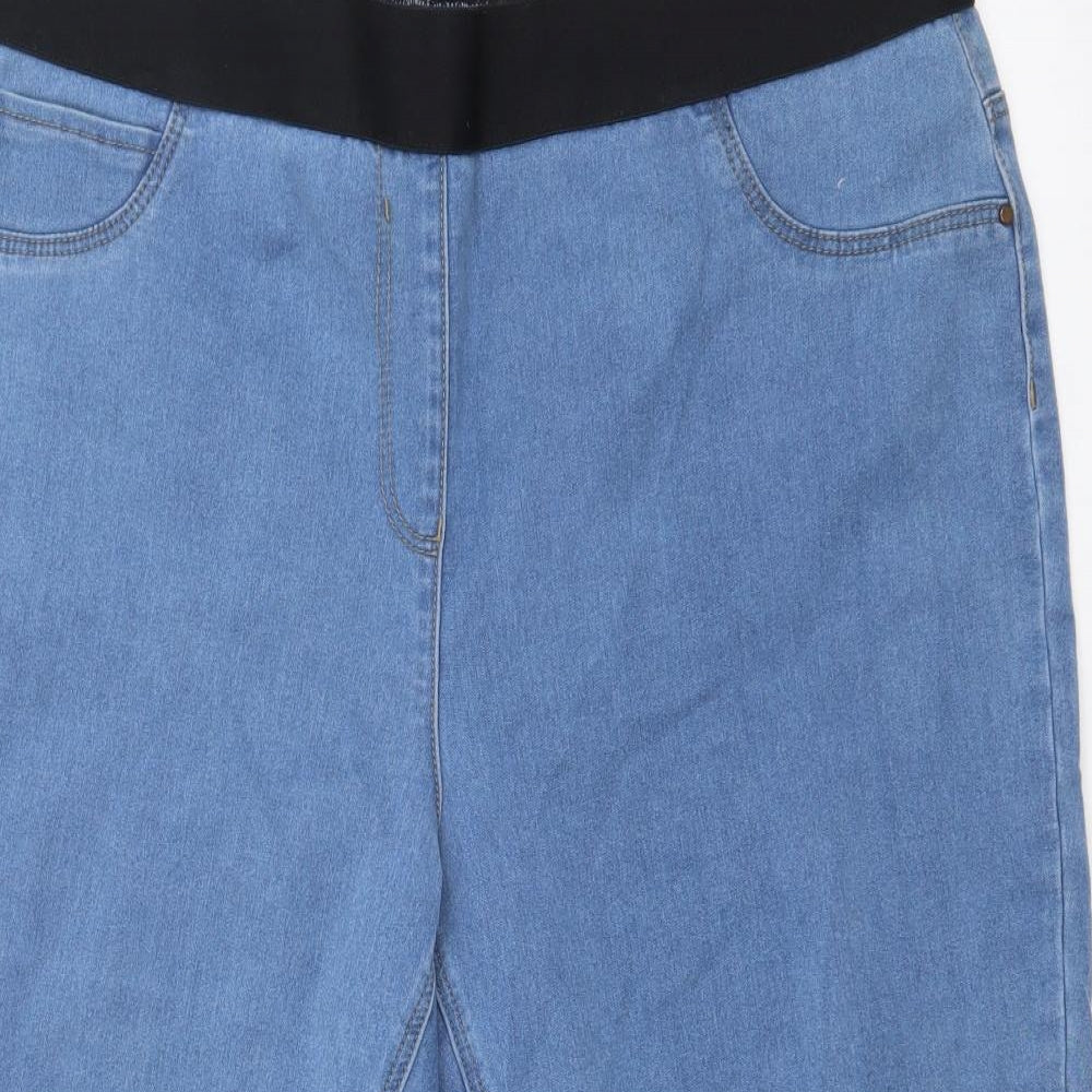 George Womens Blue   Cropped Jeans Size 20 L21 in