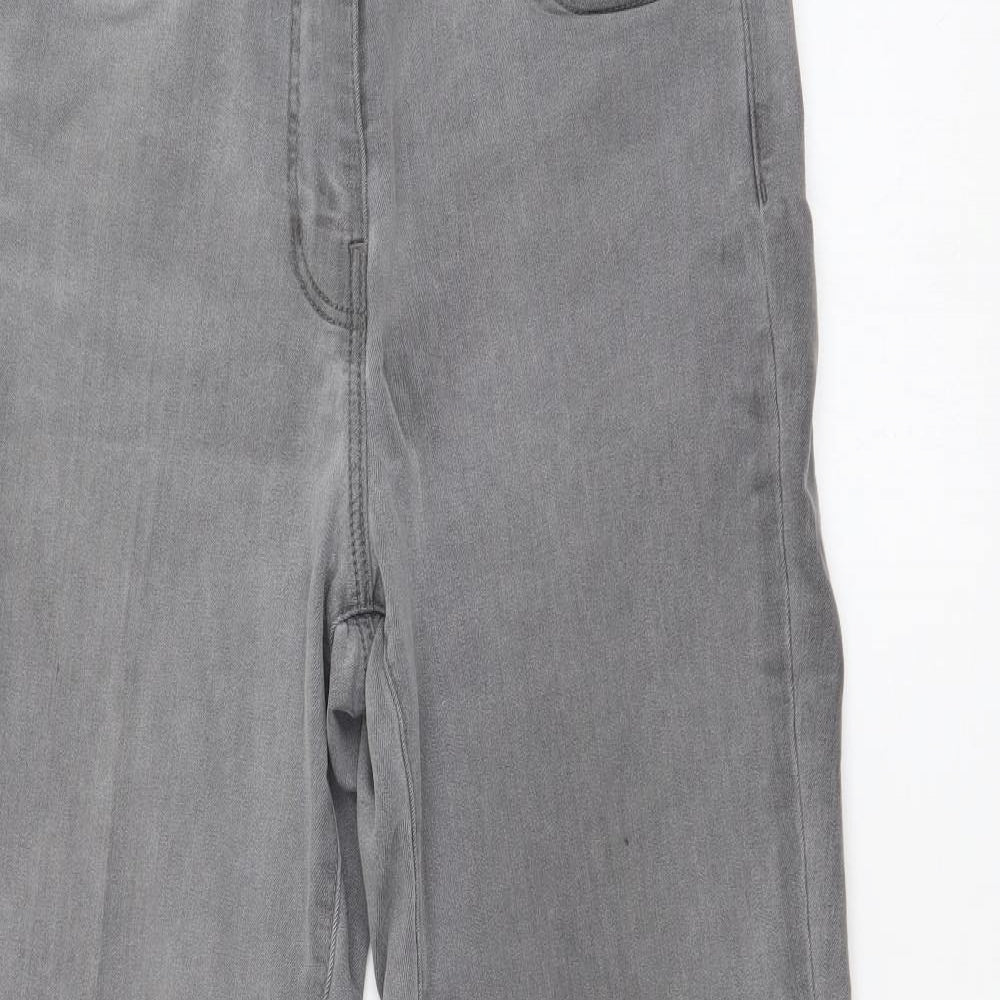 BONMARCHE Womens Grey   Bootcut Jeans Size 10 L27 in