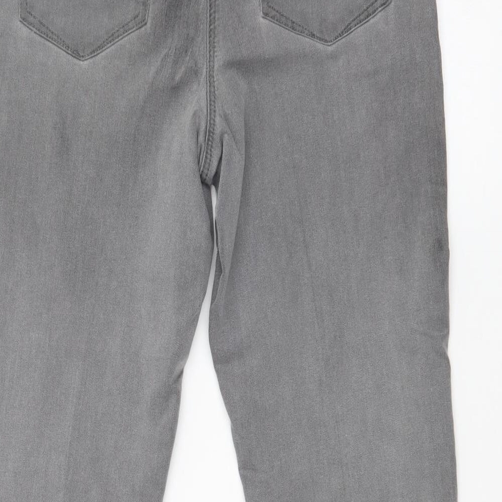 BONMARCHE Womens Grey   Bootcut Jeans Size 10 L27 in