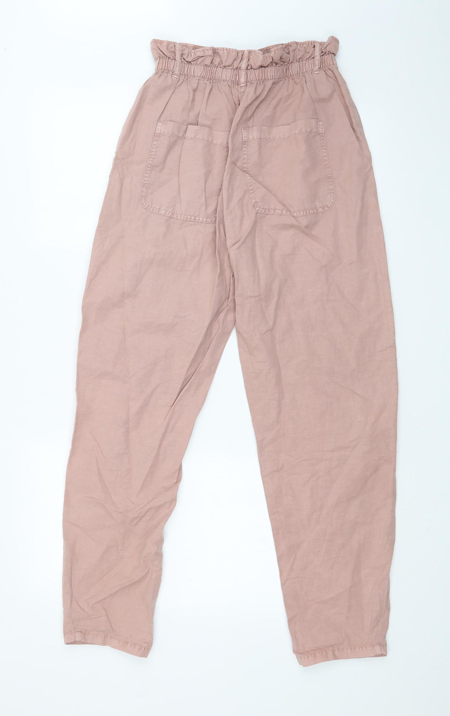 Zara Womens Pink   Trousers  Size 6 L28 in