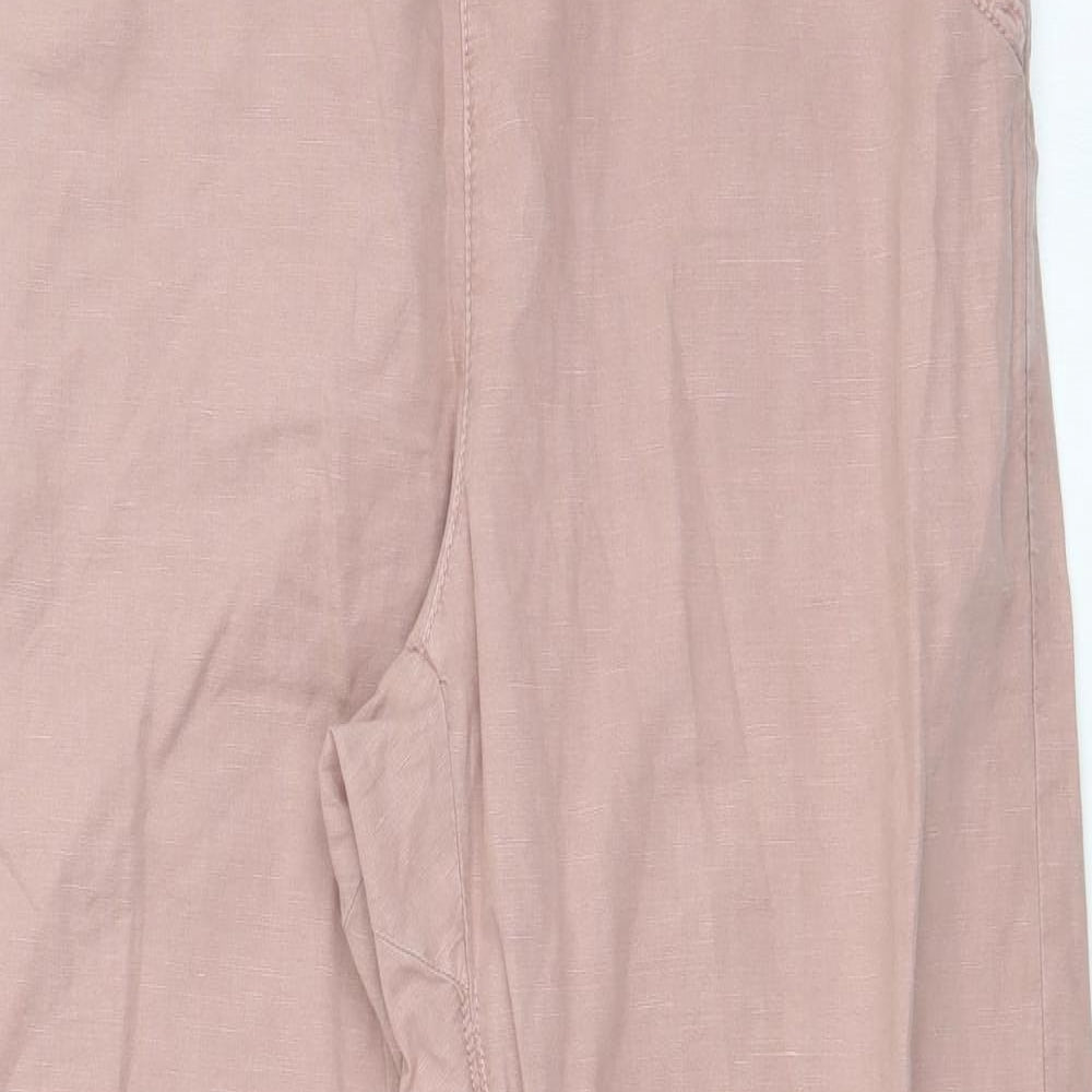 Zara Womens Pink   Trousers  Size 6 L28 in