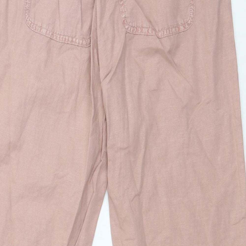 Zara Womens Pink   Trousers  Size 6 L28 in