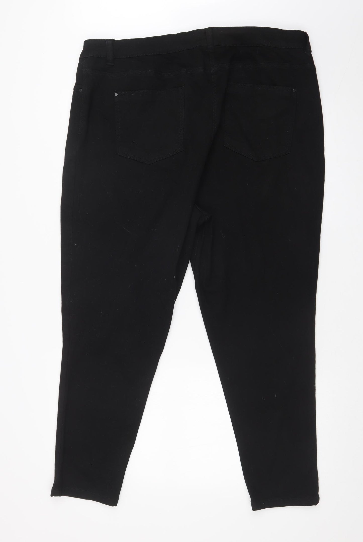 M&Co Womens Black   Skinny Jeans Size 24 L25 in