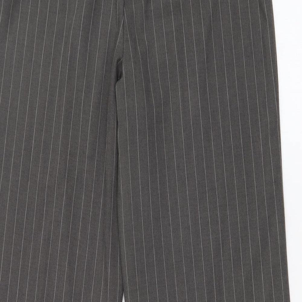 Warehouse Womens Multicoloured Striped  Dress Pants Trousers Size 12 L30 in