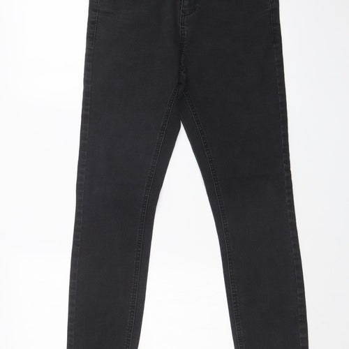 DENIM CO Womens Black   Straight Jeans Size 8 L28 in