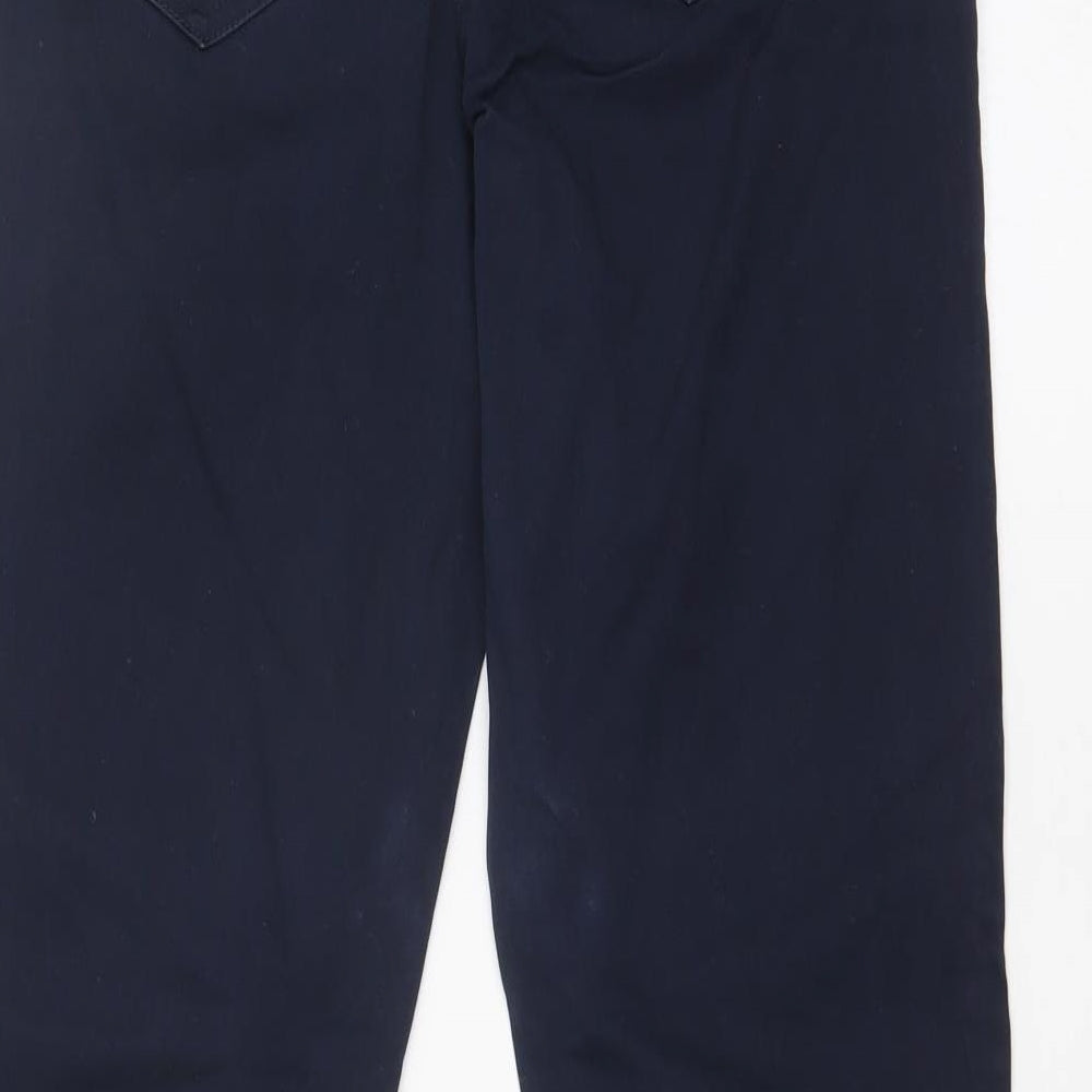 Preworn Womens Blue   Straight Jeans Size 8 L28 in