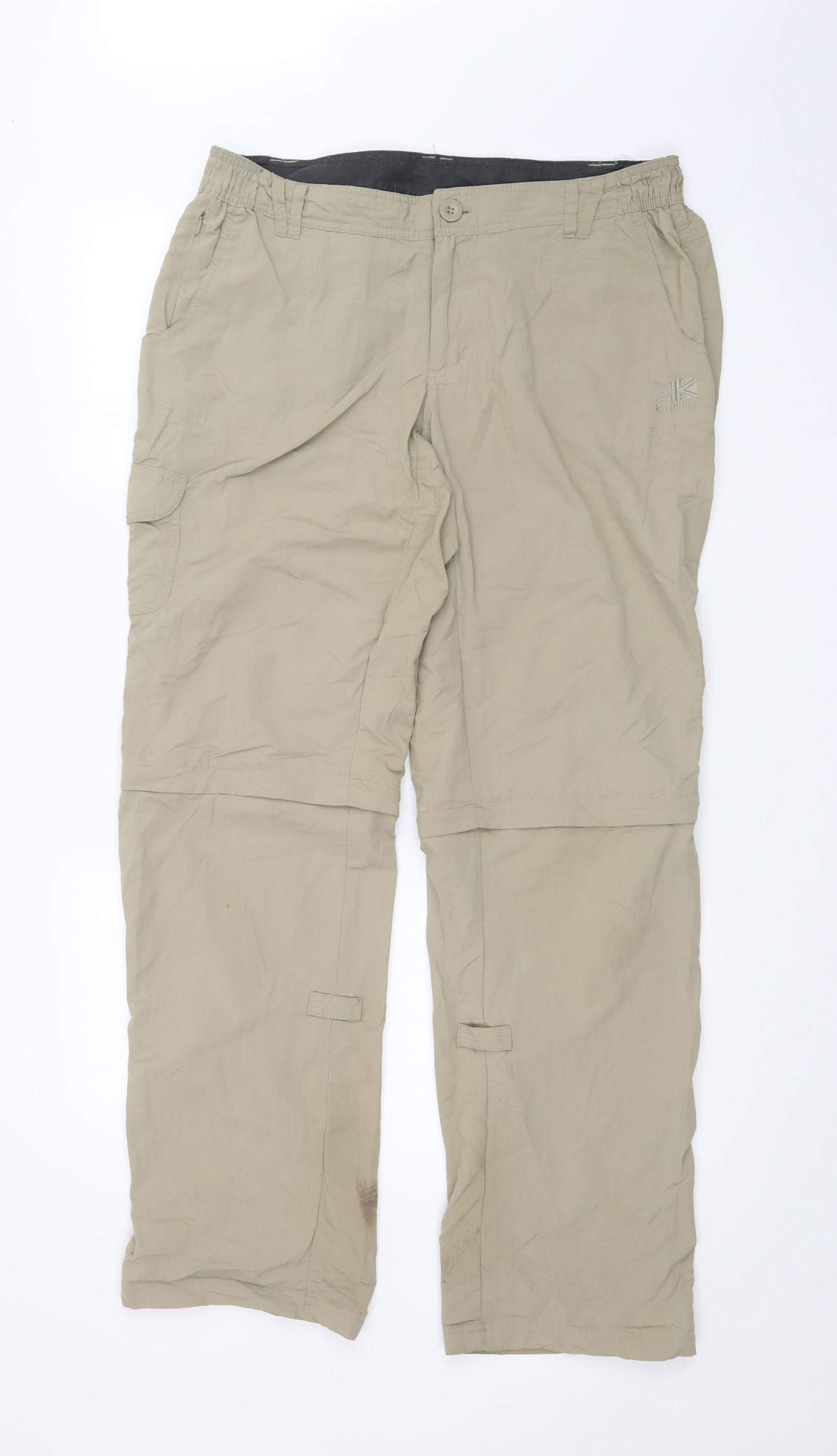 Karrimor Womens Beige   Cargo Trousers Size 14 L32 in