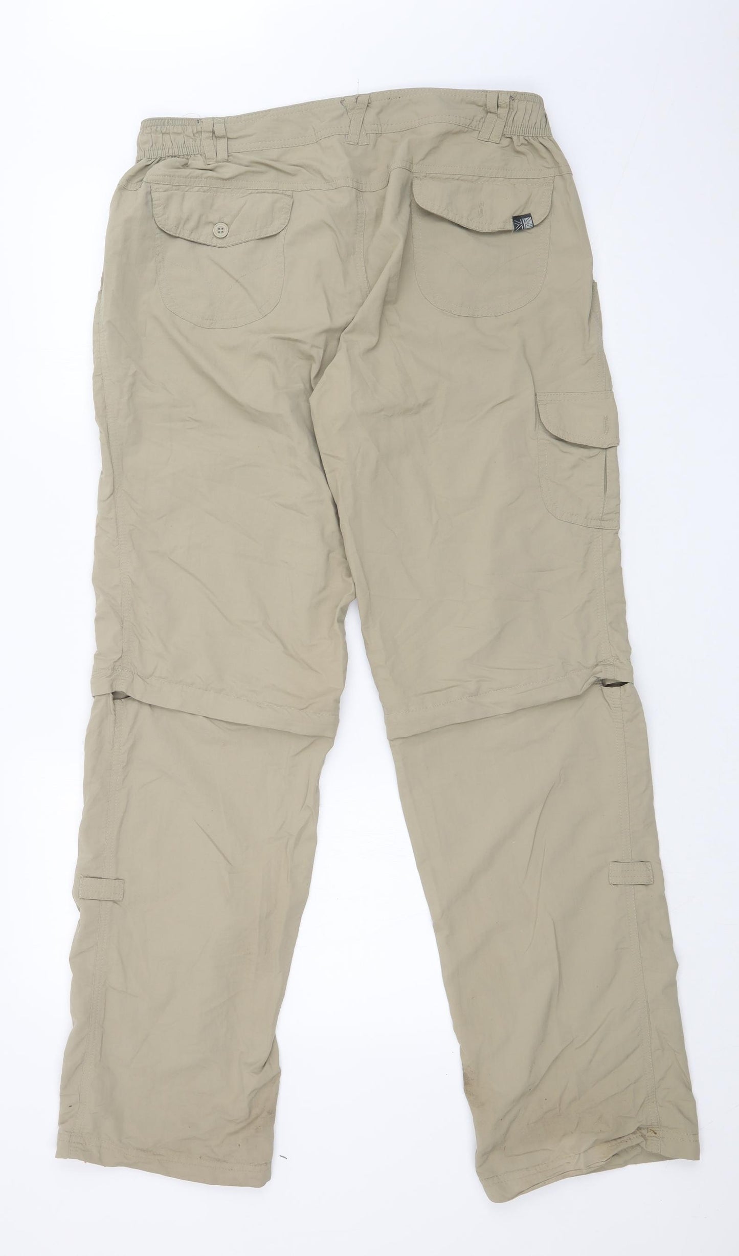 Karrimor Womens Beige   Cargo Trousers Size 14 L32 in