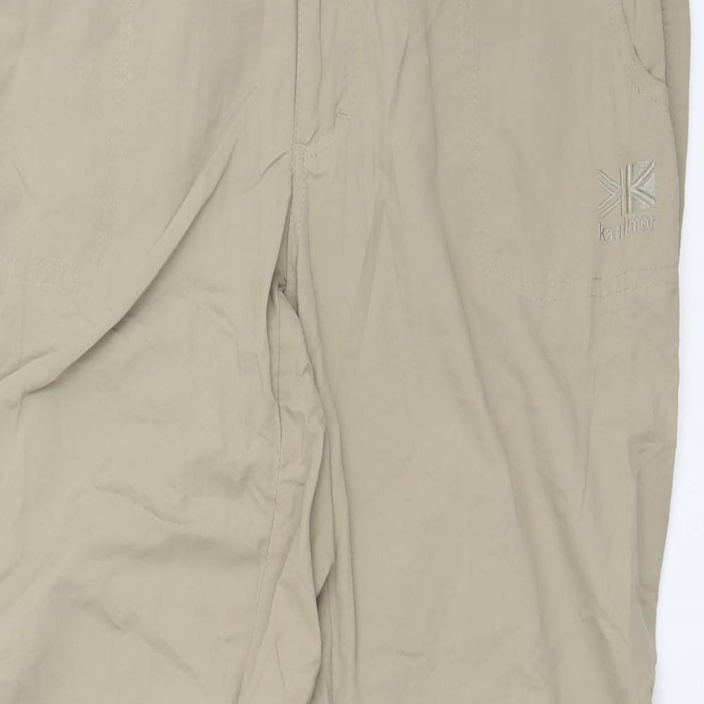 Karrimor Womens Beige   Cargo Trousers Size 14 L32 in