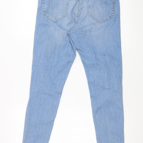 Miss Selfridge Womens Blue   Skinny Jeans Size 12 L28 in
