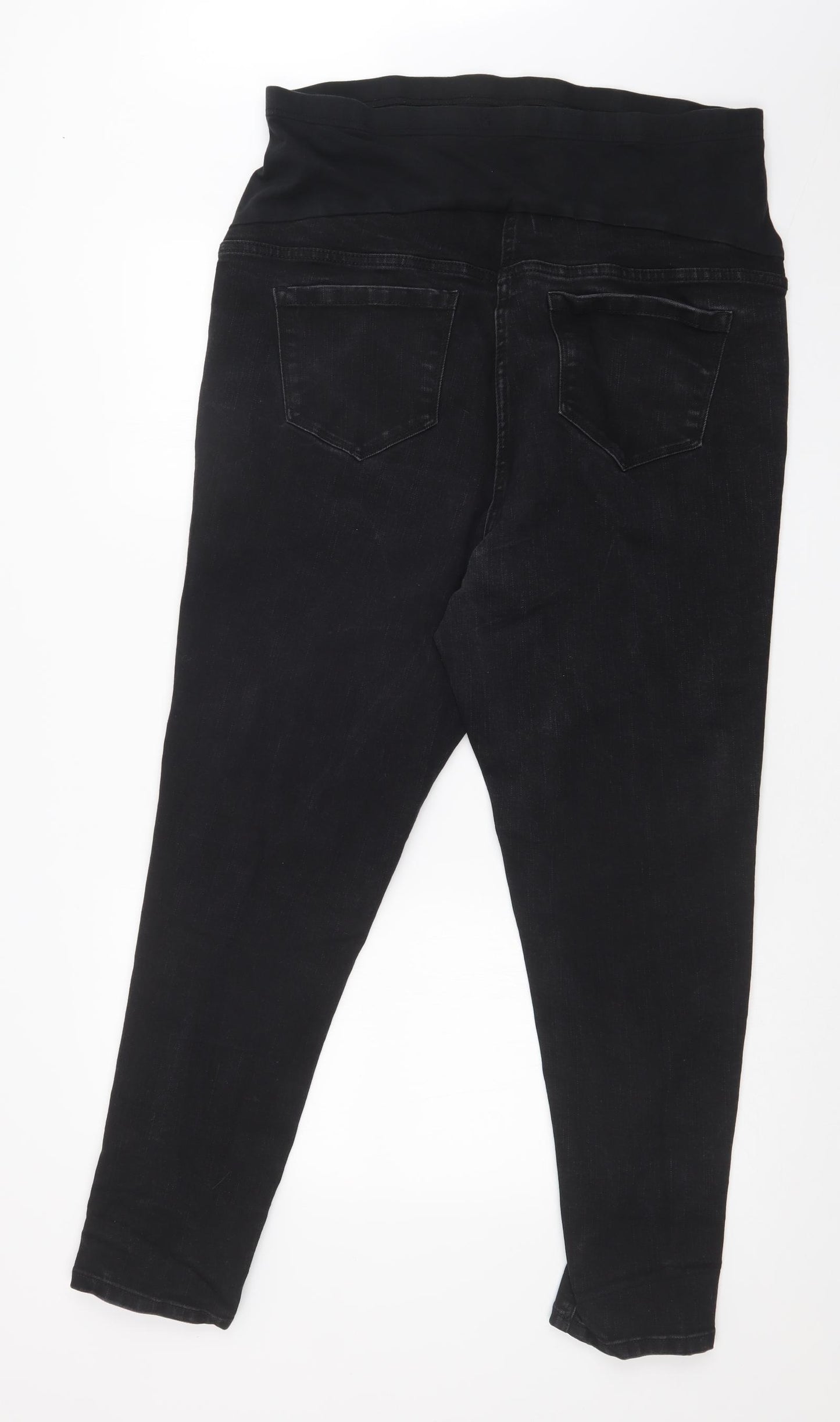 George Womens Black   Straight Jeans Size 18 L26 in