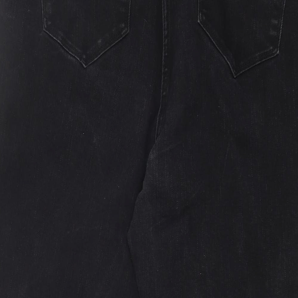 George Womens Black   Straight Jeans Size 18 L26 in