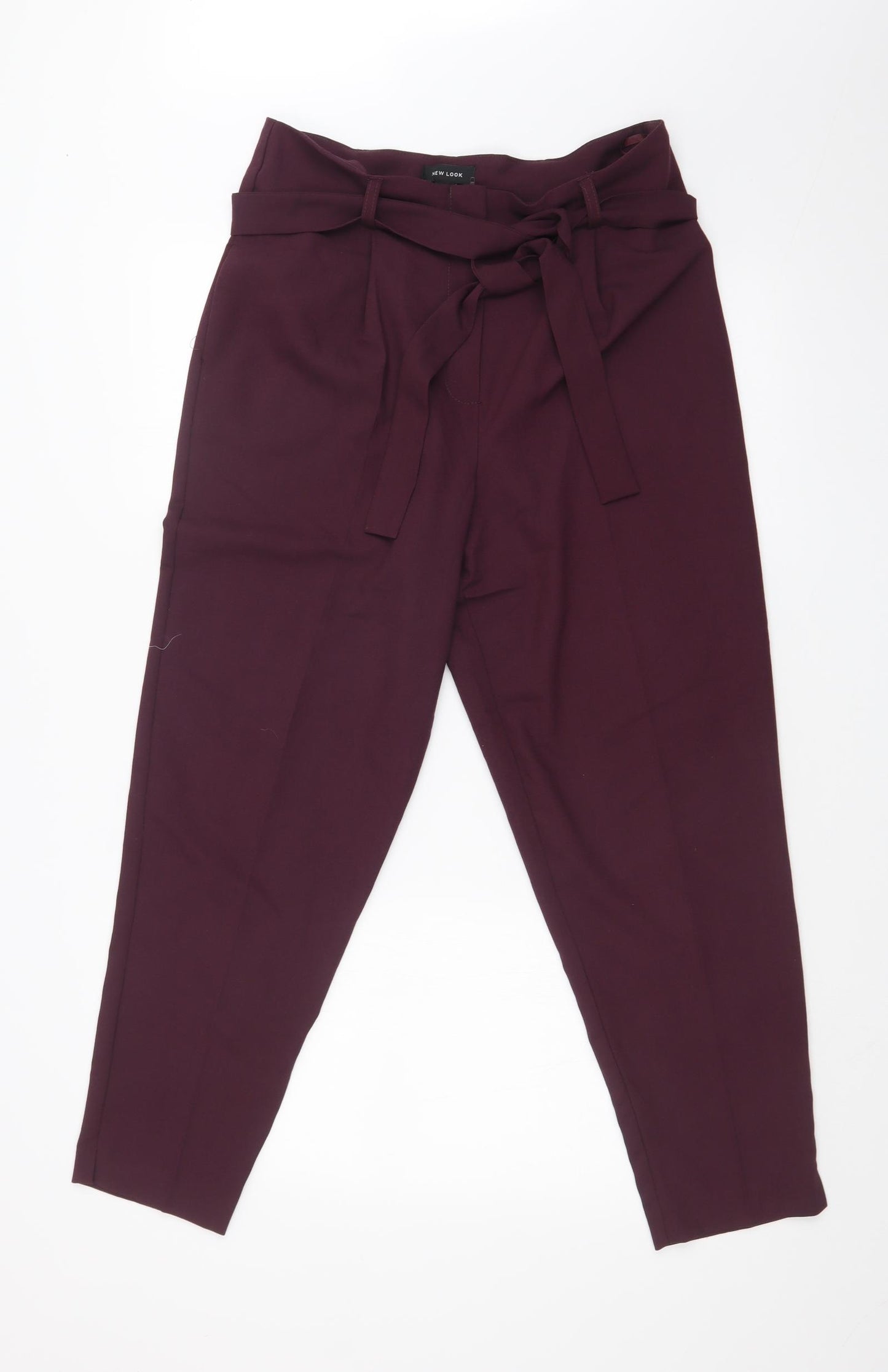 New Look Womens Purple   Trousers  Size 12 L26 in