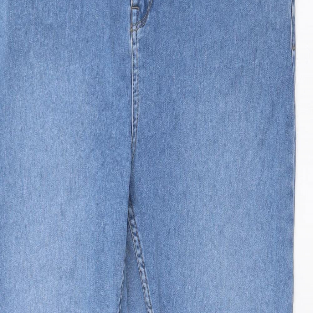 New Look Womens Blue   Skinny Jeans Size 16 L28 in