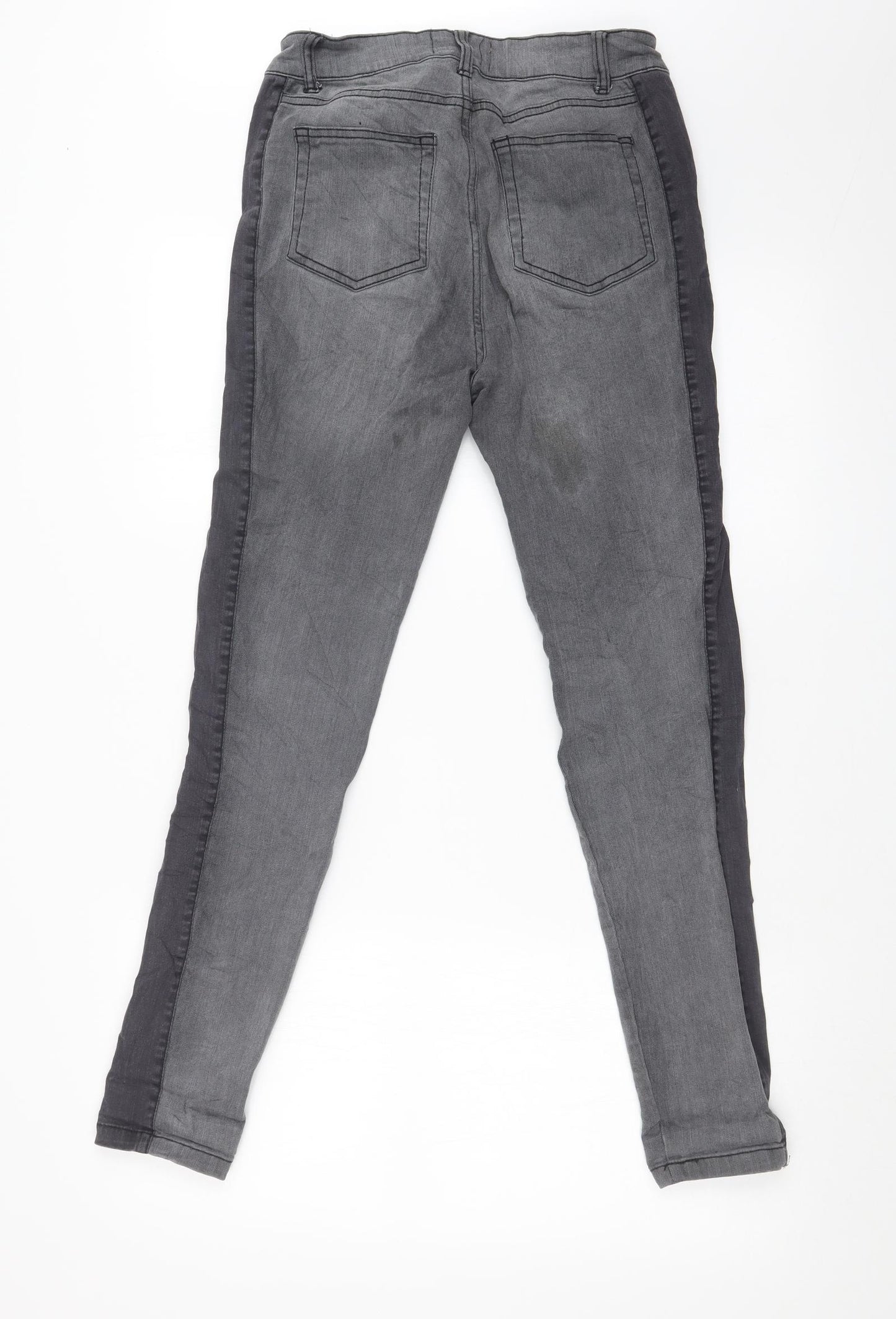 Janina Womens Grey   Skinny Jeans Size 8 L27 in