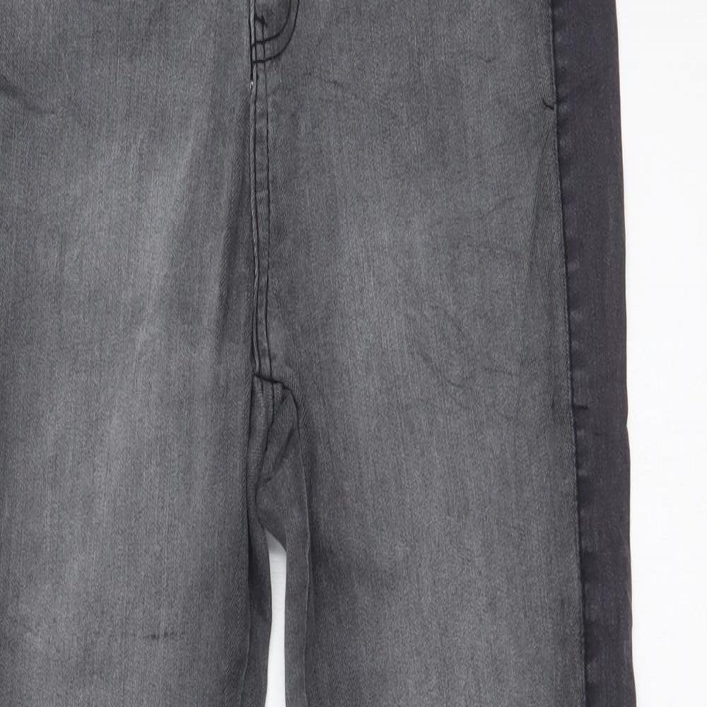 Janina Womens Grey   Skinny Jeans Size 8 L27 in