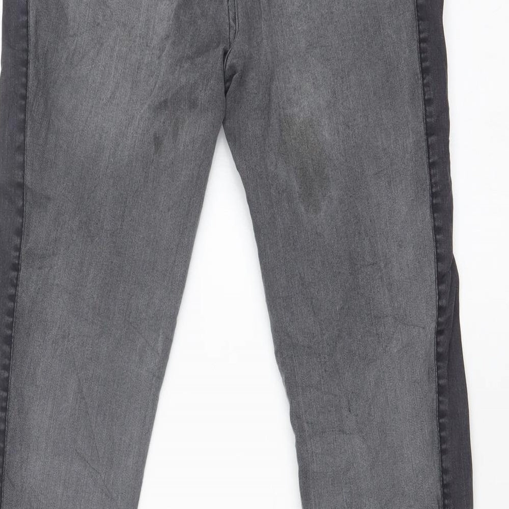 Janina Womens Grey   Skinny Jeans Size 8 L27 in
