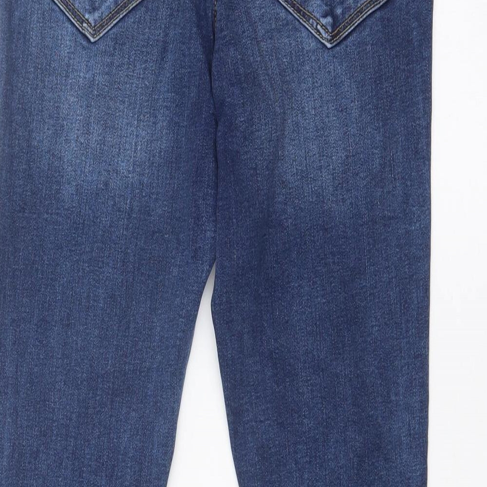 VERO MODA Womens Blue   Skinny Jeans Size 28 in L32 in