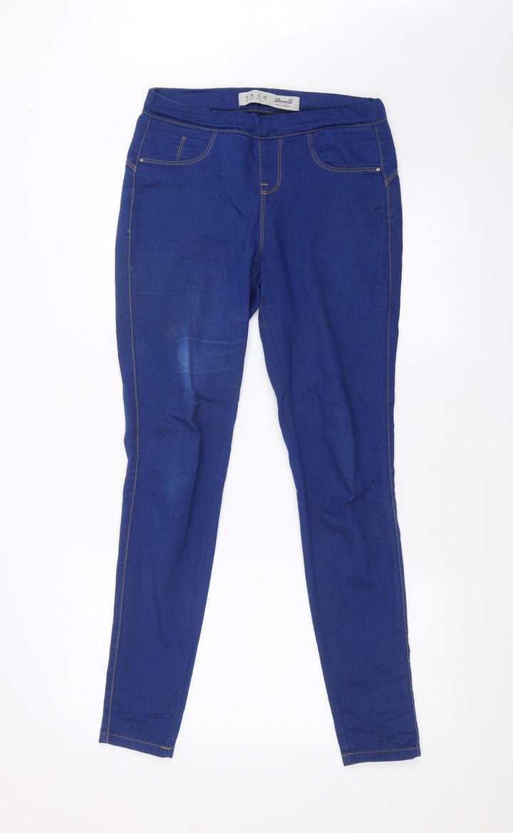 DENIM CO Womens Blue Jegging Leggings Size 8 L29 in