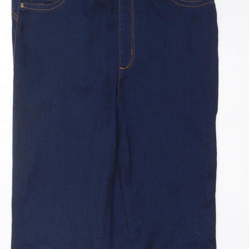 DENIM CO Womens Blue   Jegging Leggings Size 12 L27 in