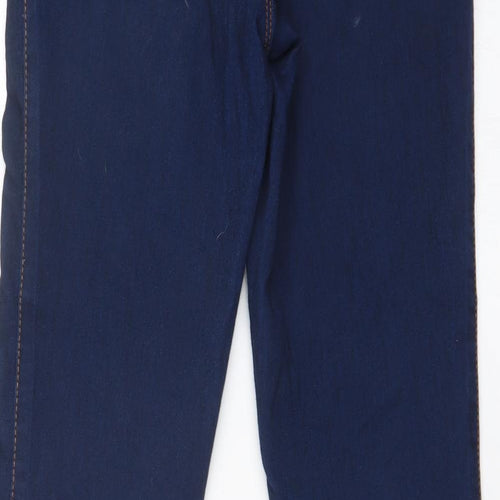 DENIM CO Womens Blue   Jegging Leggings Size 12 L27 in