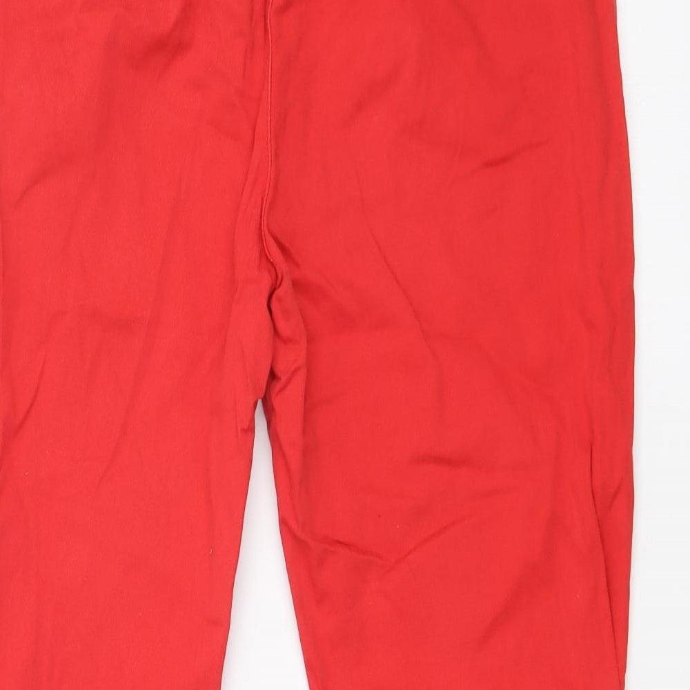 Per Una Womens Red   Straight Jeans Size 14 L26 in