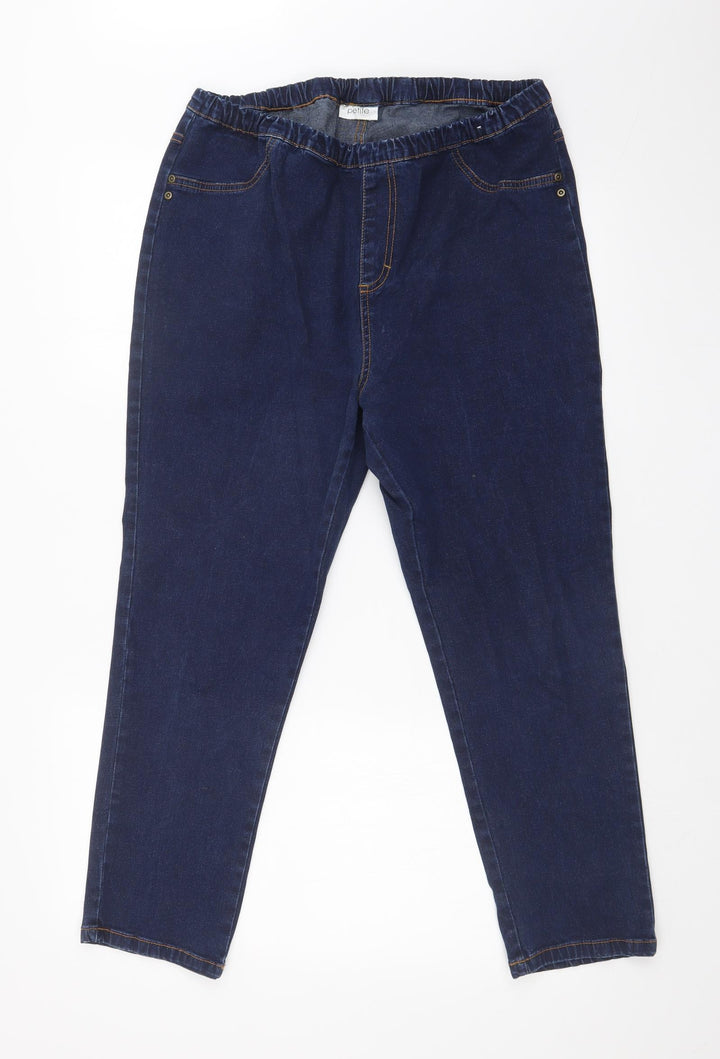 Preworn Womens Blue   Straight Jeans Size 32 in L25 in