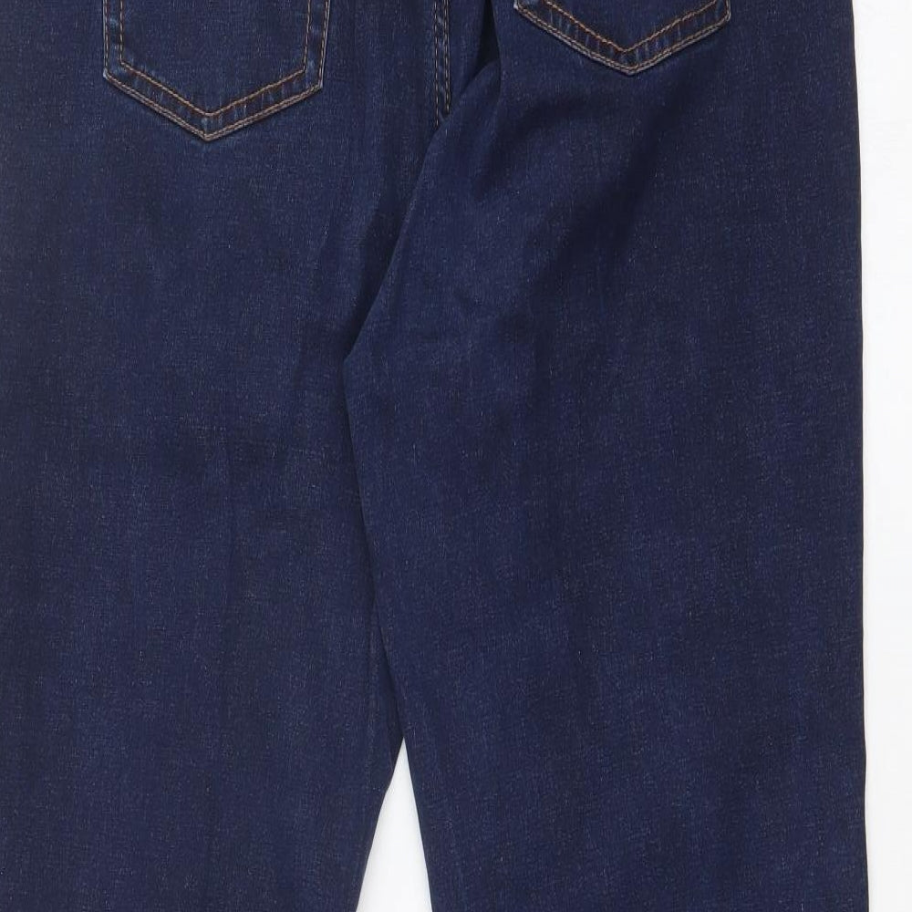 Preworn Womens Blue   Straight Jeans Size 32 in L25 in