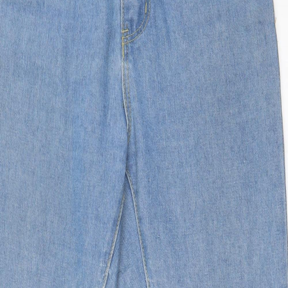 Boohoo Womens Blue   Mom Jeans Size 10 L27 in