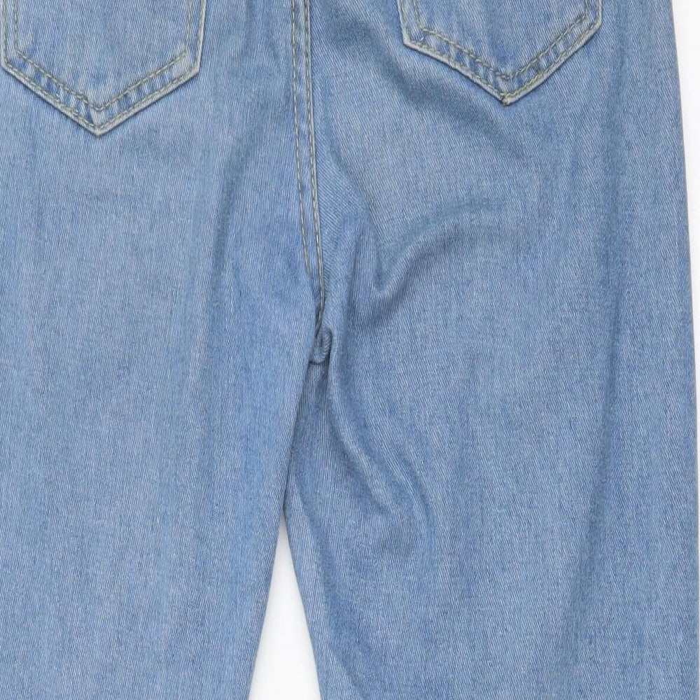 Boohoo Womens Blue   Mom Jeans Size 10 L27 in