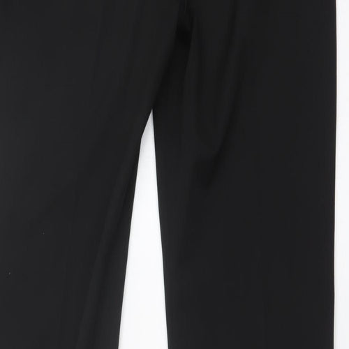 SALLY Womens Black   Trousers  Size 12 L32 in
