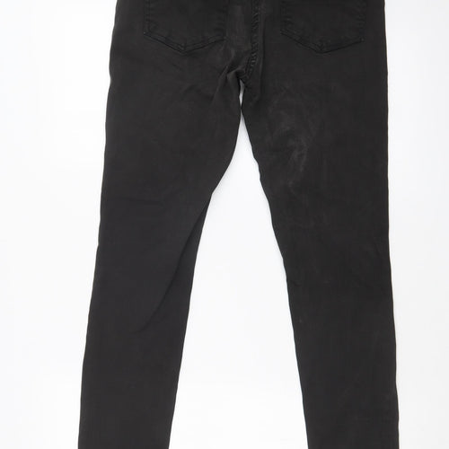 NEXT Womens Black   Skinny Jeans Size 10 L28 in