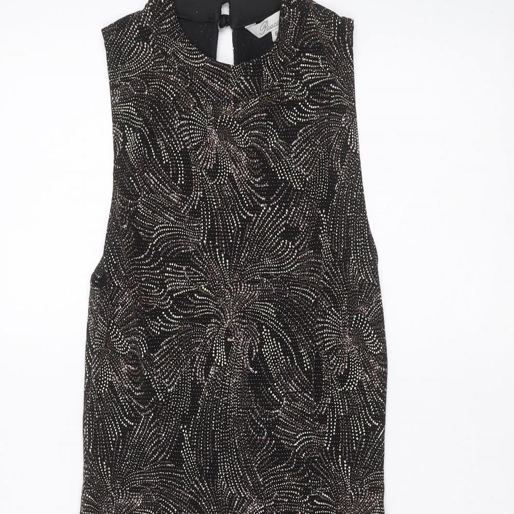 Peacocks Womens Black   Basic Blouse Size 8
