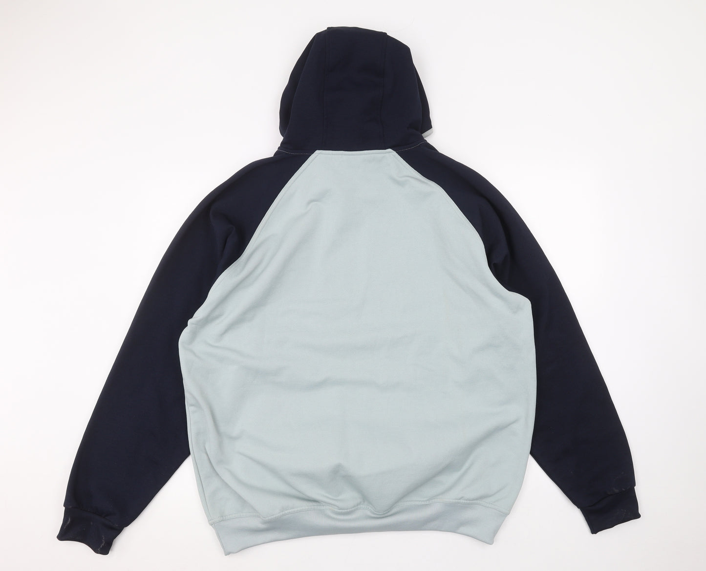 Carbrini Mens Blue   Pullover Hoodie Size L