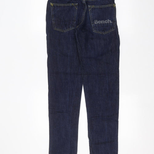 Bench Mens Blue  Denim Straight Jeans Size 28 in L32 in