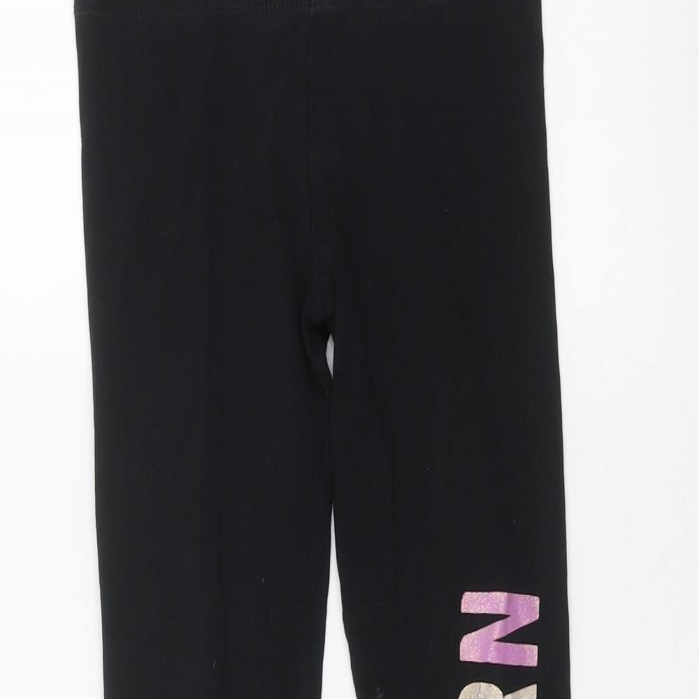 Primark Girls Black   Jegging Trousers Size 11-12 Years