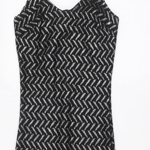 River Island Womens Black   Pencil Dress  Size 6