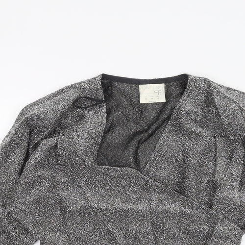 on line Womens Silver   Basic T-Shirt Size 12