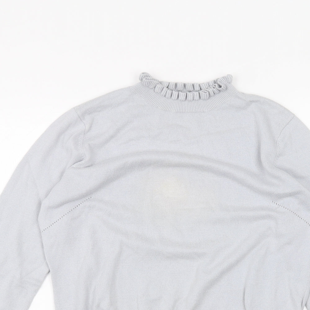 Oasis Womens Blue   Basic T-Shirt Size S