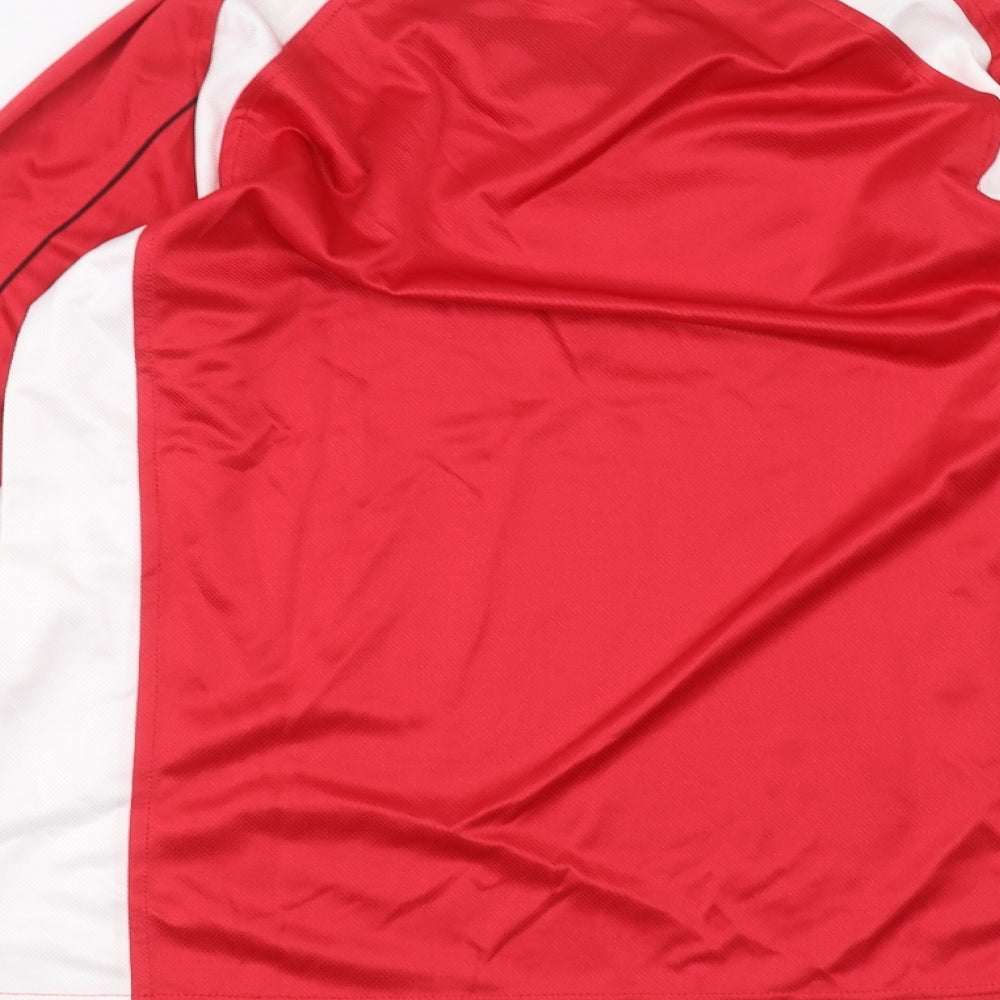 Uhlsport Mens Red    T-Shirt Size M