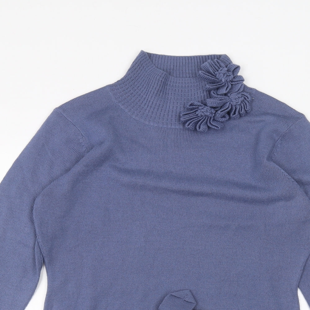 Kaliko Womens Blue   Basic T-Shirt Size 8