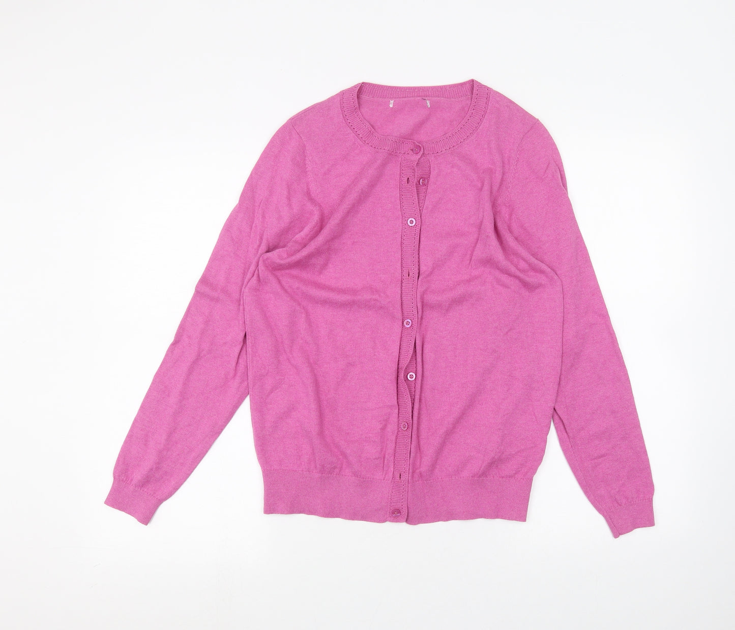 Marks and Spencer Womens Pink   Basic T-Shirt Size 10