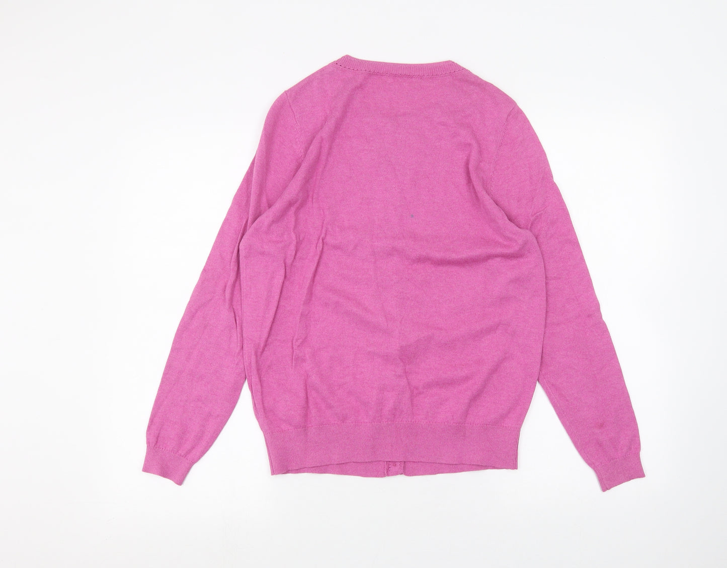 Marks and Spencer Womens Pink   Basic T-Shirt Size 10