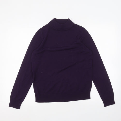 Marks and Spencer Womens Purple   Basic T-Shirt Size 8