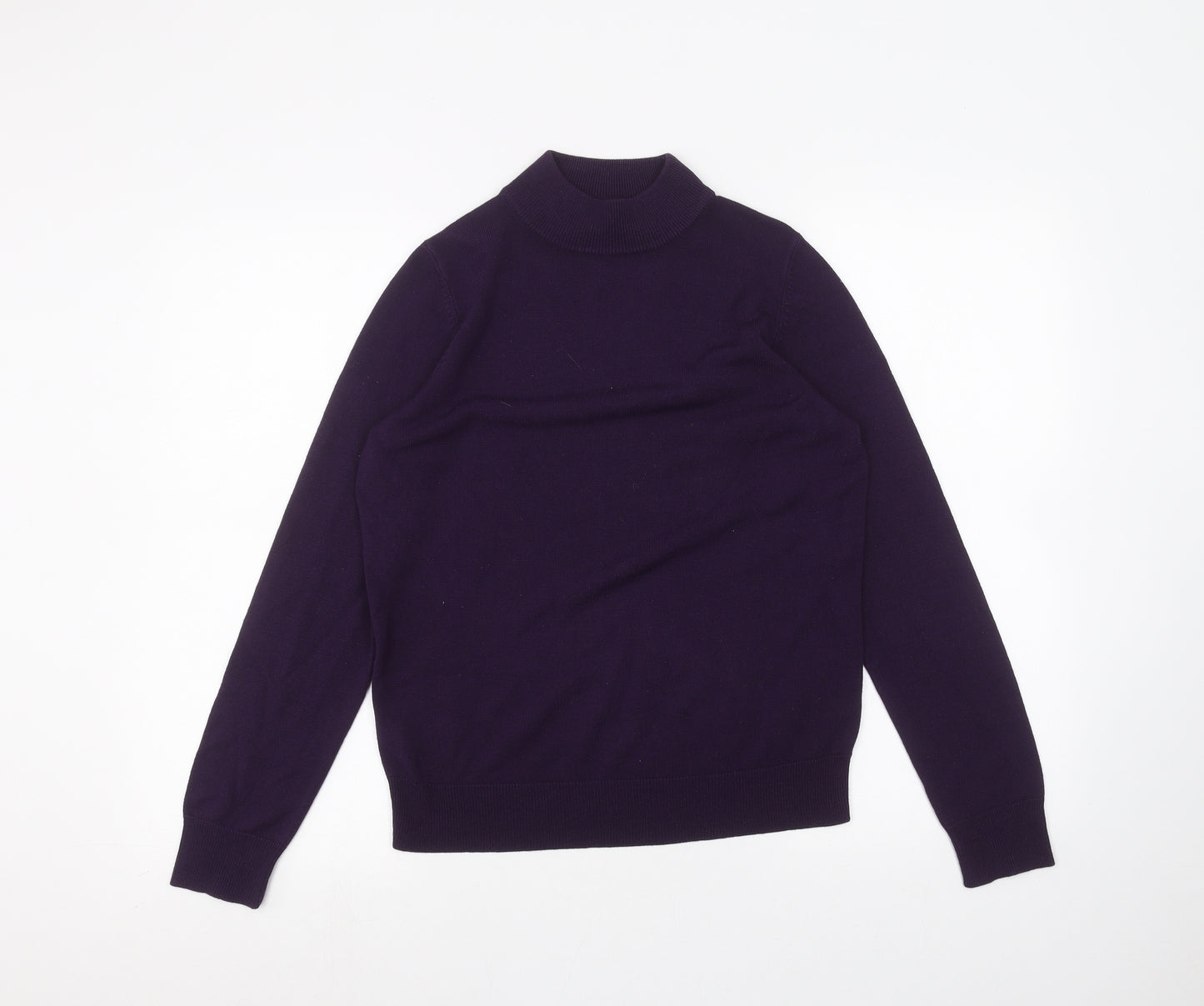 Marks and Spencer Womens Purple   Basic T-Shirt Size 8