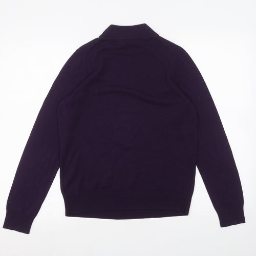 Marks and Spencer Womens Purple   Basic T-Shirt Size 8
